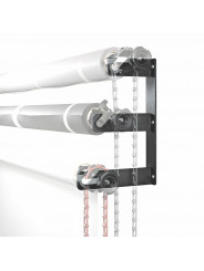 Potrójne haczyki do papieru Manfrotto - Możliwość przymocowania do ściany za pomocą dołączonych kołków i śrub
Łatwy sposób na