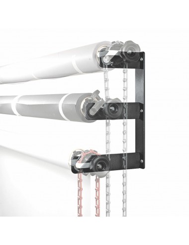 Potrójne haczyki do papieru Manfrotto - Możliwość przymocowania do ściany za pomocą dołączonych kołków i śrub
Łatwy sposób na