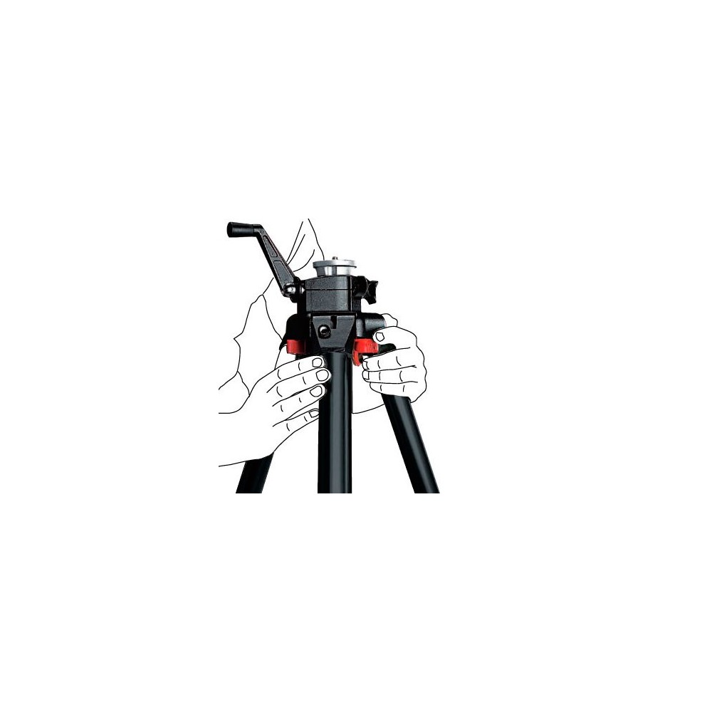Statyw Manfrotto TRIAUT w kolorze czarnym - 
Zwalnianie nóg pojedynczo lub jednocześnie
Regulacja każdego kąta osobno dla