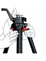 Statyw Manfrotto TRIAUT w kolorze czarnym - 
Zwalnianie nóg pojedynczo lub jednocześnie
Regulacja każdego kąta osobno dla