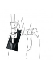 Etui na pasek do monopodu Manfrotto - Łatwe w użyciu etui
Do noszenia jako pasek
Wsparcie dla podstawy monopodu
Kolor czarny
 1