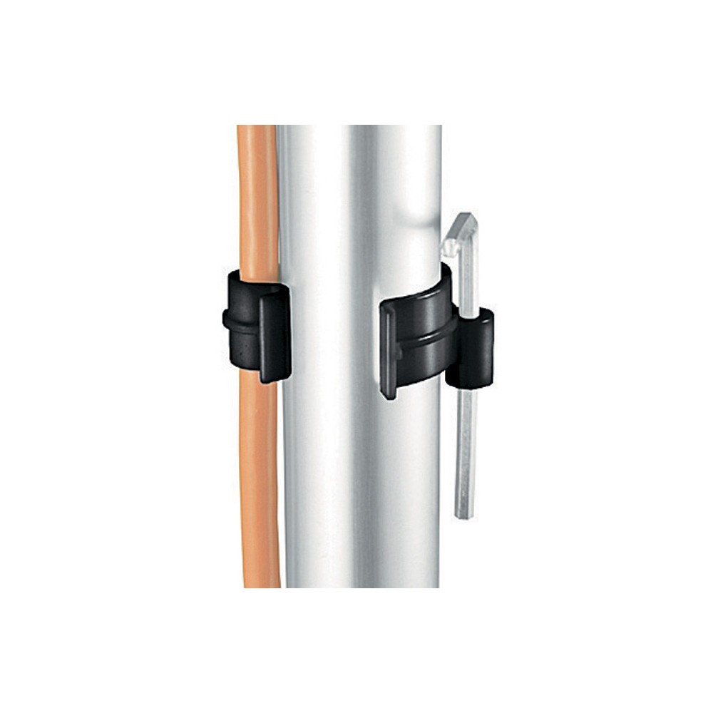 Duży klips do kabli 28mm-40mm Manfrotto - utrzymuje kable przymocowane do statywu oświetleniowego
Pasuje do statywów