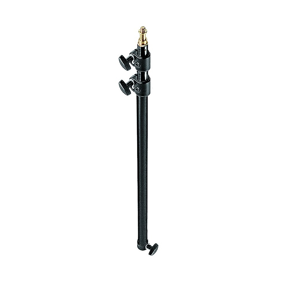 Przedłużka do statywów oświetleniowych, czarna Manfrotto - Tyczka, która rozciąga się od 35 do 92'' (0,89 - 2,3 m)
Trzy sekcje