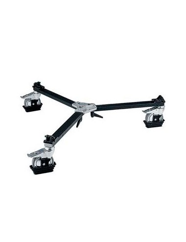 Wózek wideo Manfrotto - Wytrzymały wózek przeznaczony do podnoszenia ciężkich przedmiotów
Idealny do podtrzymywania ciężkiego