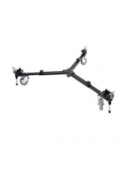 Variable Spread Basic Dolly Manfrotto - Zaprojektowany dla lekkich i średnio ciężkich statywów
Funkcja pewnej blokady, która
