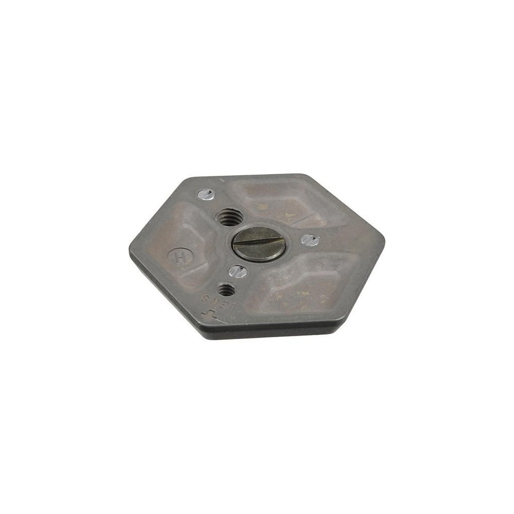 Płaska płytka sześciokątna z gwintem 1/4 Manfrotto - Płytka sześciokątna z szybkozłączką
Uniwersalny gwint 1/4''
Wykonana z