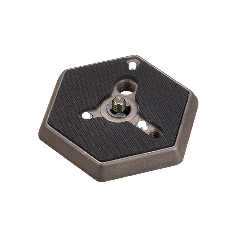 Płaska płytka sześciokątna z gwintem 1/4 Manfrotto - Płytka sześciokątna z szybkozłączką
Uniwersalny gwint 1/4''
Wykonana z