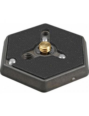 Płytka montażowa do 029 i 136, 3/8'' Manfrotto - Sześciokątna płytka z szybkozłączką
Uniwersalne mocowanie na gwint