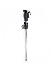 Statyw 2-sekcyjny Manfrotto z przedłużeniem stalowym - Minimalne przedłużenie wynosi 1,3 m (4,3 stopy), a maksymalne 2,2 m