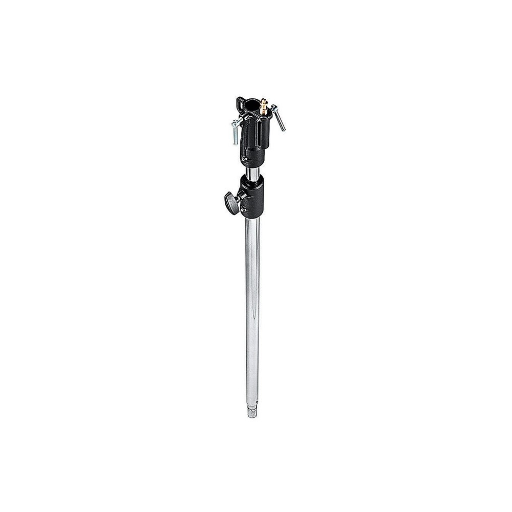 Statyw 2-sekcyjny Manfrotto z przedłużeniem stalowym - Minimalne przedłużenie wynosi 1,3 m (4,3 stopy), a maksymalne 2,2 m