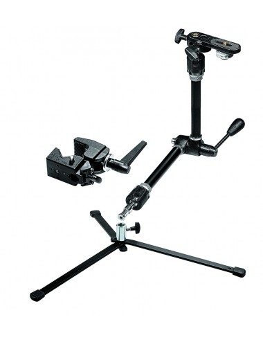Zestaw Magic Arm z podstawą, zaciskiem Super Clamp i uchwytem Manfrotto - Profesjonalny zestaw Magic Arm
Doskonała konstrukcja