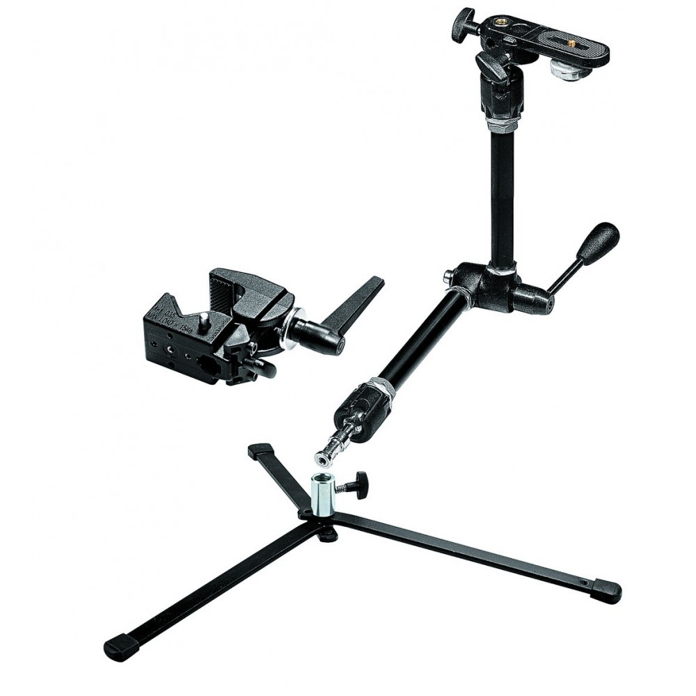 Zestaw Magic Arm z podstawą, zaciskiem Super Clamp i uchwytem Manfrotto - Profesjonalny zestaw Magic Arm
Doskonała konstrukcja