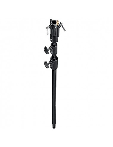 Czarny aluminiowy przedłużacz statywu Manfrotto - przedłuża statyw o dodatkowe 53 - 123,6'' (1,4 - 3,1 m).
Posiada dwie blokady