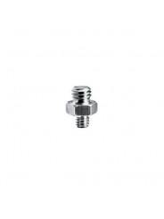 Krótki adapter króćca 3/8'' i 1/4'' Manfrotto - króciec ze śrubami 1/4'' i 3/8''
Wszechstronne zastosowanie
Mocowanie śrubowe