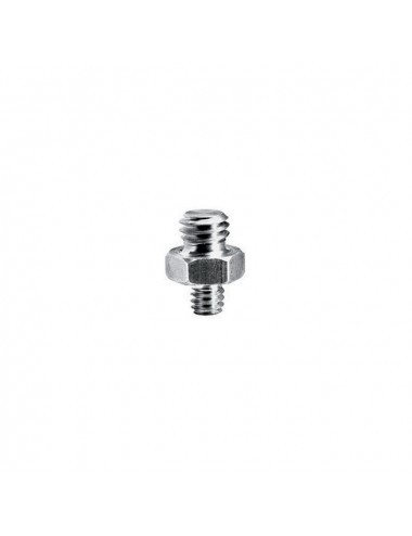 Krótki adapter króćca 3/8'' i 1/4'' Manfrotto - króciec ze śrubami 1/4'' i 3/8''
Wszechstronne zastosowanie
Mocowanie śrubowe