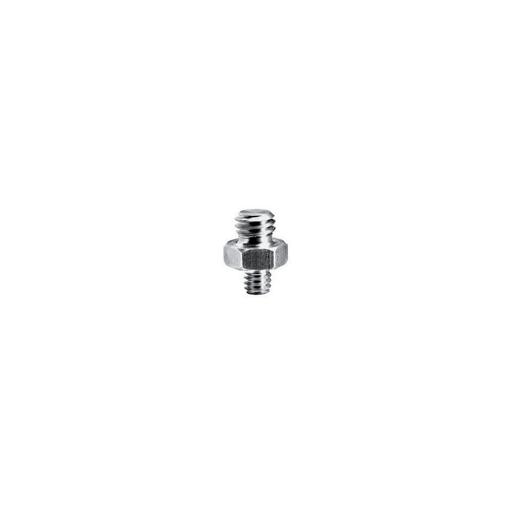 Krótki adapter króćca 3/8'' i 1/4'' Manfrotto - króciec ze śrubami 1/4'' i 3/8''
Wszechstronne zastosowanie
Mocowanie śrubowe
