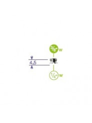 ADAPTER MAŁY 3/8 NA 1/4 ZESTAW 5 Manfrotto - Zestaw tulei redukcyjnych, z żeńskiej śruby 3/8'' na męską 1/4''
Adapter żeński
