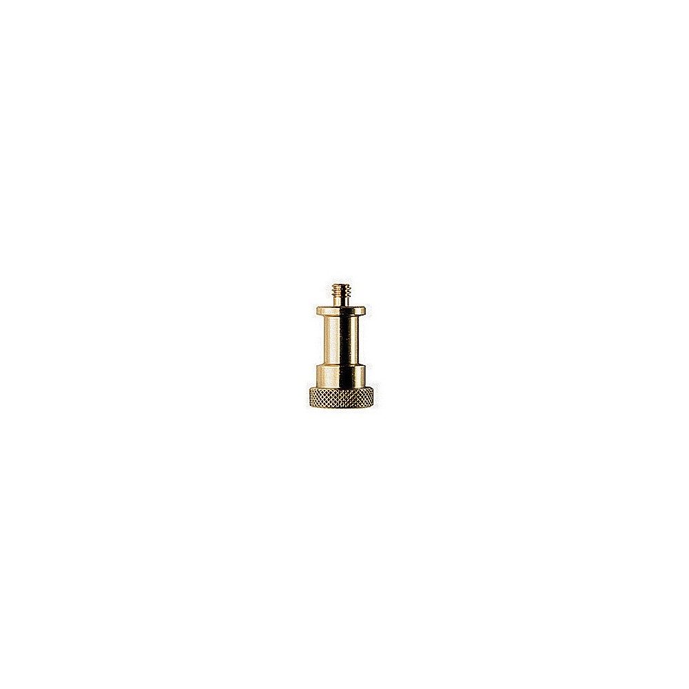 Adapter kołkowy 5/8'' na gwint 3/8'' Manfrotto - śruba 1/4'', kołek 5/8'' (16 mm)
Mocowanie śruby 3/8'' do 1/4''
2,6 cm