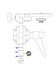 TILT-TOP HEAD przegub kulowy + 143BKT Manfrotto -  2