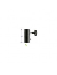 Podwójny adapter żeński 5/8'' Manfrotto - przekształca trzpień 5/8'' (16 mm) w gniazdo 5/8''.
Wielorakie zastosowanie
Łatwy