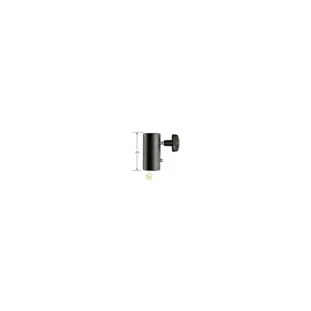 Podwójny adapter żeński 5/8'' Manfrotto - przekształca trzpień 5/8'' (16 mm) w gniazdo 5/8''.
Wielorakie zastosowanie
Łatwy