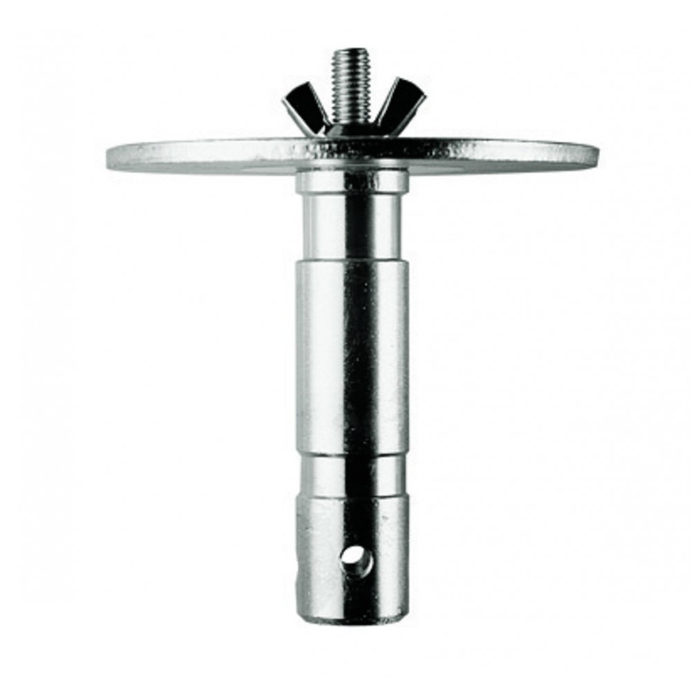 Adapter męski 28 mm z gwintem 1 1/8'' i 3/8'' Manfrotto - mocowanie górne z trzpieniem 1 1/8'' (28 mm)
Śruba mocująca