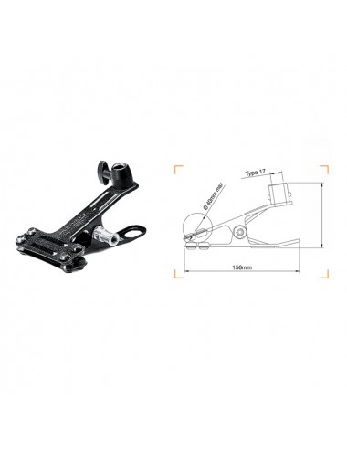 Spring Clamp zaciska się na prętach do 40 mm Manfrotto - Elastyczny statyw zaciskowy z wieloma opcjami mocowania
Bezpieczne