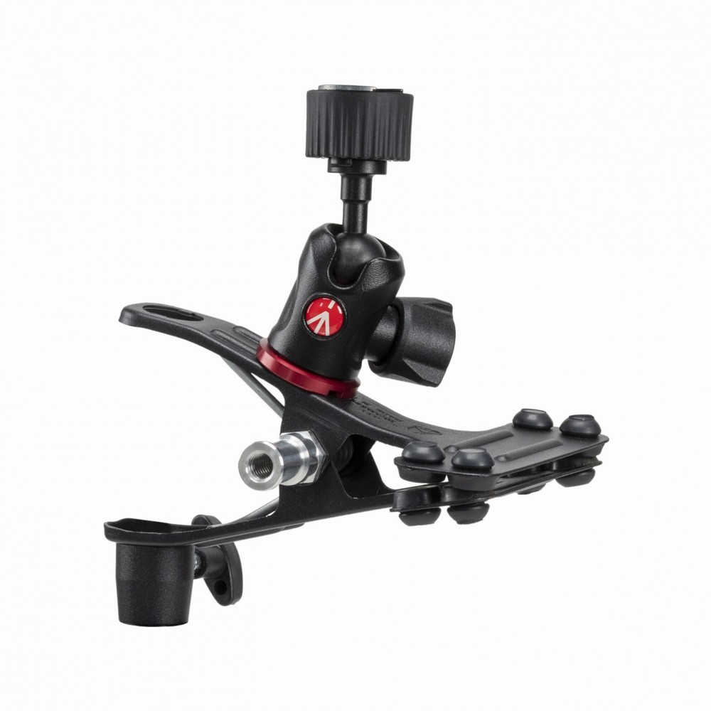 Zacisk sprężynowy zimnej stopki Manfrotto - Wszechstronny, lekki zacisk z wieloma opcjami mocowania
Innowacyjne mocowanie na