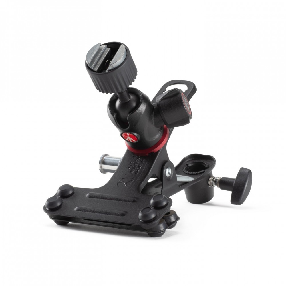 Zacisk sprężynowy zimnej stopki Manfrotto - Wszechstronny, lekki zacisk z wieloma opcjami mocowania
Innowacyjne mocowanie na