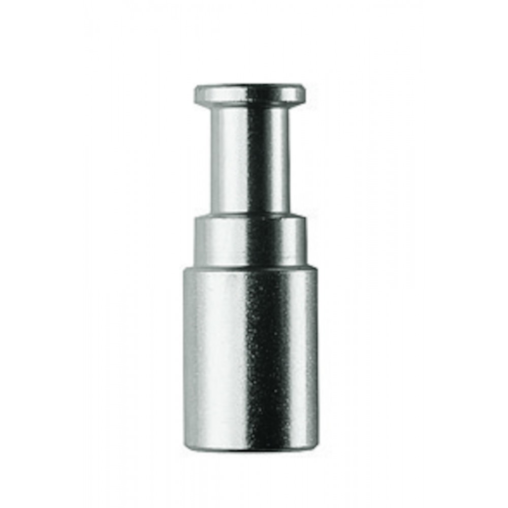 Adapter z gwintem żeńskim 3/8" na męski 5/8" Manfrotto - długość 50 mm
3/8'' na dolnym końcu
Kołek 5/8'' na górze
5cm wysokości