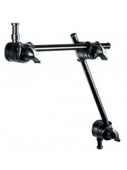 Pojedyncze ramię z 2 sekcjami Manfrotto - udźwig 1,5 kg (3,3 funta) przy pełnym wysunięciu
Bardzo lekki, waży mniej niż 0,5 kg