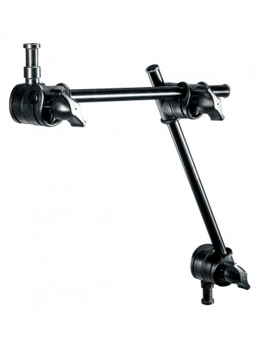 Pojedyncze ramię z 2 sekcjami Manfrotto - udźwig 1,5 kg (3,3 funta) przy pełnym wysunięciu
Bardzo lekki, waży mniej niż 0,5 kg