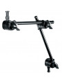Pojedyncze ramię z 2 sekcjami Manfrotto - udźwig 1,5 kg (3,3 funta) przy pełnym wysunięciu
Bardzo lekki, waży mniej niż 0,5 kg