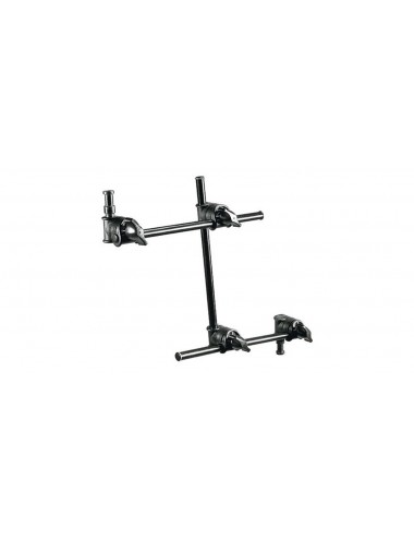 Pojedyncze ramię z 3 sekcjami Manfrotto - udźwig 1,5 kg (3,3 funta) przy pełnym wysunięciu
Bardzo lekki, waży mniej niż 0,5 kg