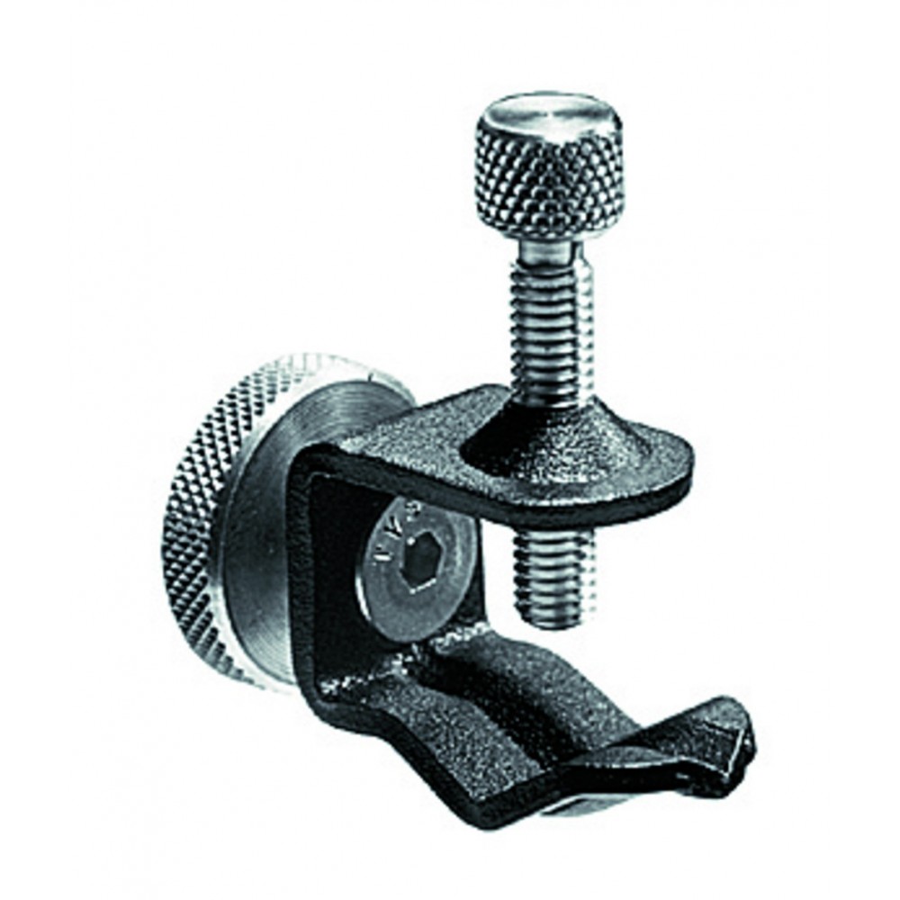 Accessory Micro Clamp Manfrotto - Mały zacisk wielofunkcyjny
Chwyta przedmioty o grubości od 2 mm do 16 mm (0,008 -