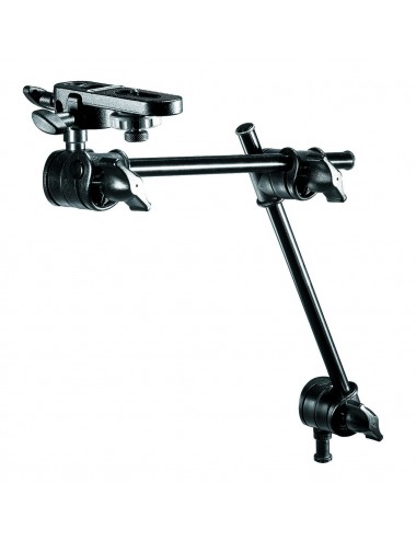 Pojedyncze ramię 2-sekcyjne z uchwytem na kamerę Manfrotto - Udźwig 1 kg (2,2 lb) przy pełnym wysunięciu
Bardzo lekki, waży