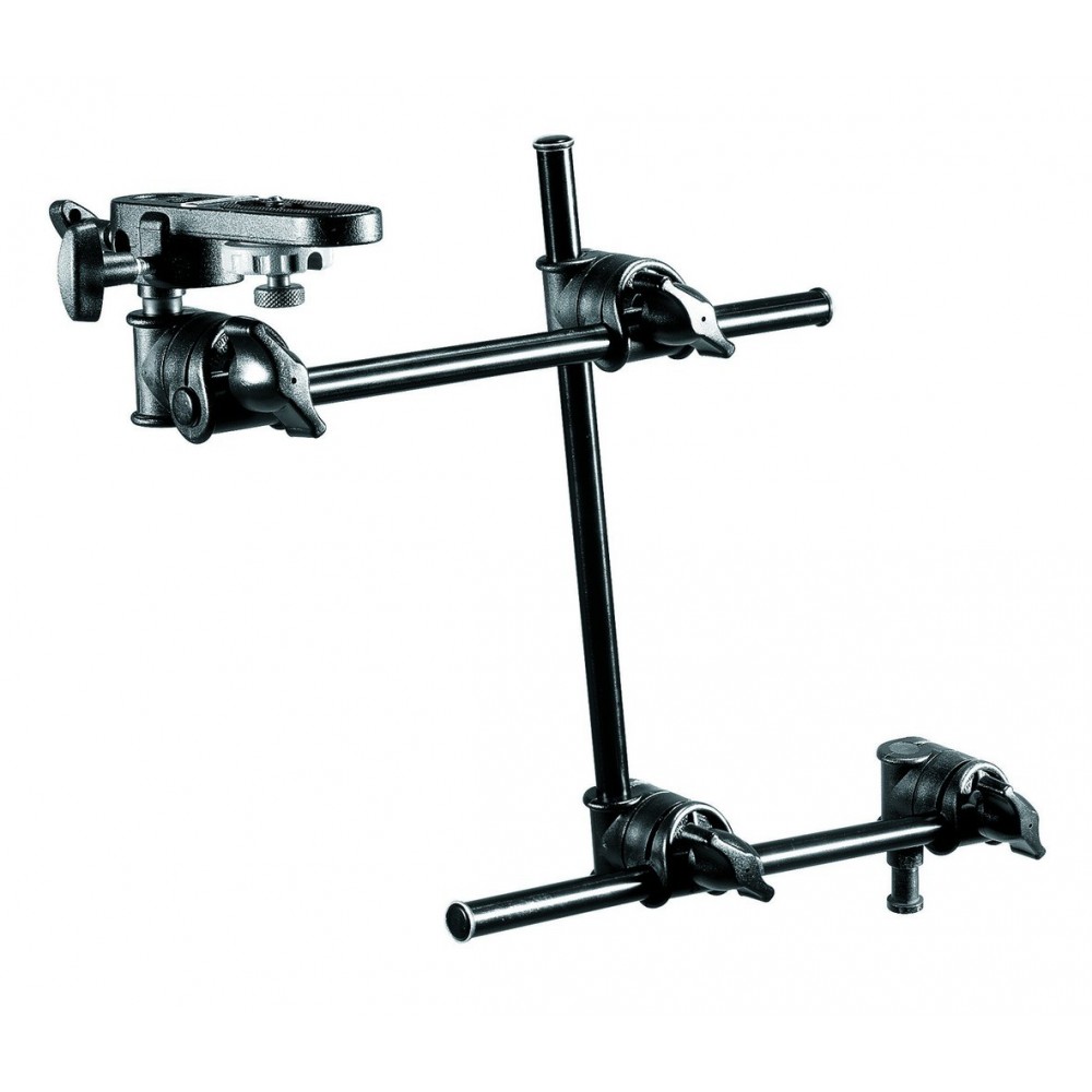 3-sekcyjne podwójne ramię przegubowe z mocowaniem kamery Manfrotto - Podwójne ramiona przegubowe, do obsługi obciążeń do 4,5 kg