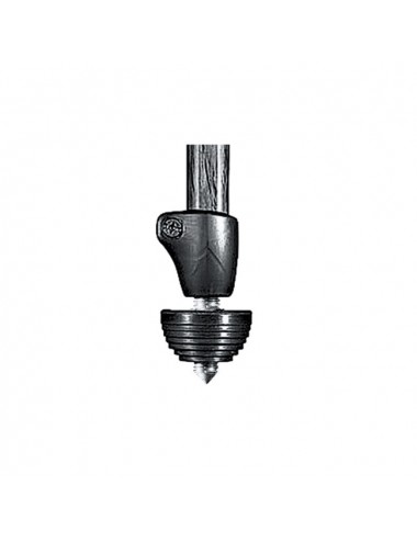 Gumowe stopki ze stali nierdzewnej o śr. 20,4 mm do 055 - 3 sekcje Manfrotto - Zestaw 3 odwracalnych gumowych/metalowych nóżek