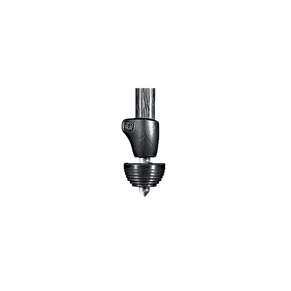 Gumowe stopki ze stali nierdzewnej o śr. 20,4 mm do 055 - 3 sekcje Manfrotto - Zestaw 3 odwracalnych gumowych/metalowych nóżek