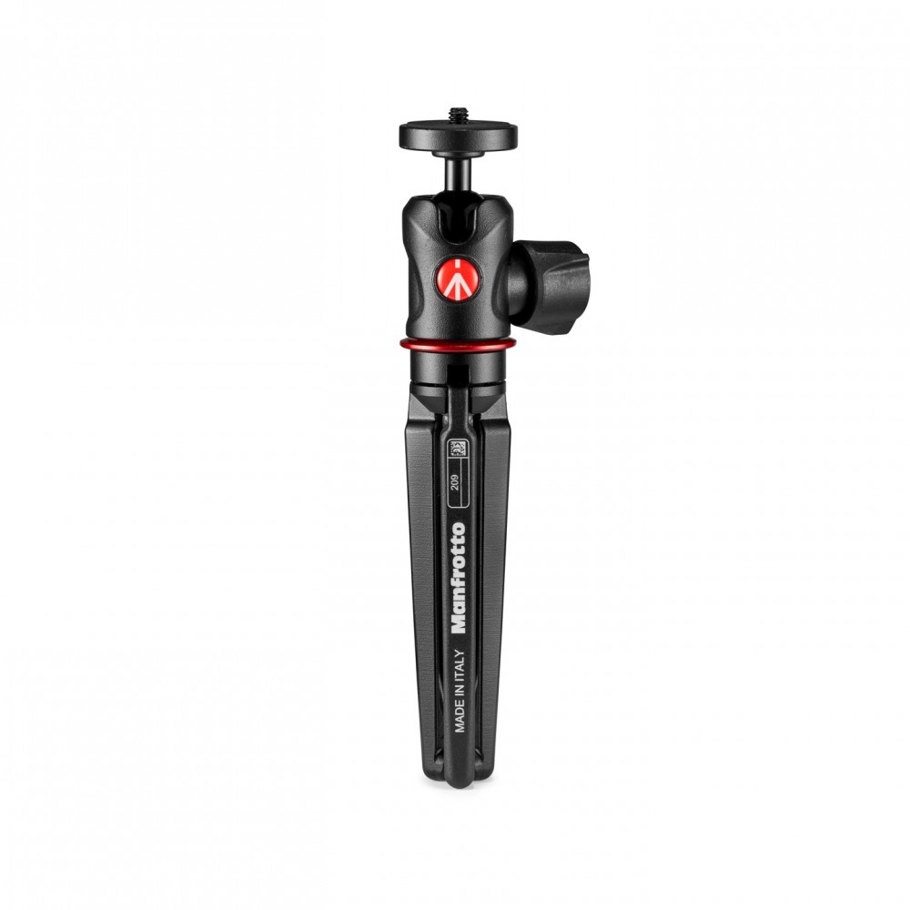 Statyw stołowy z głowicą kulową 492 Manfrotto - lekki, intuicyjny w obsłudze i łatwy do przenoszenia
Aluminiowy korpus zapewnia