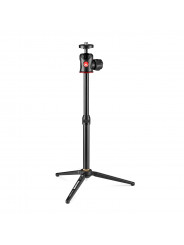 Statyw stołowy z głowicą kulową 492 Manfrotto - lekki, intuicyjny w obsłudze i łatwy do przenoszenia
Aluminiowy korpus zapewnia