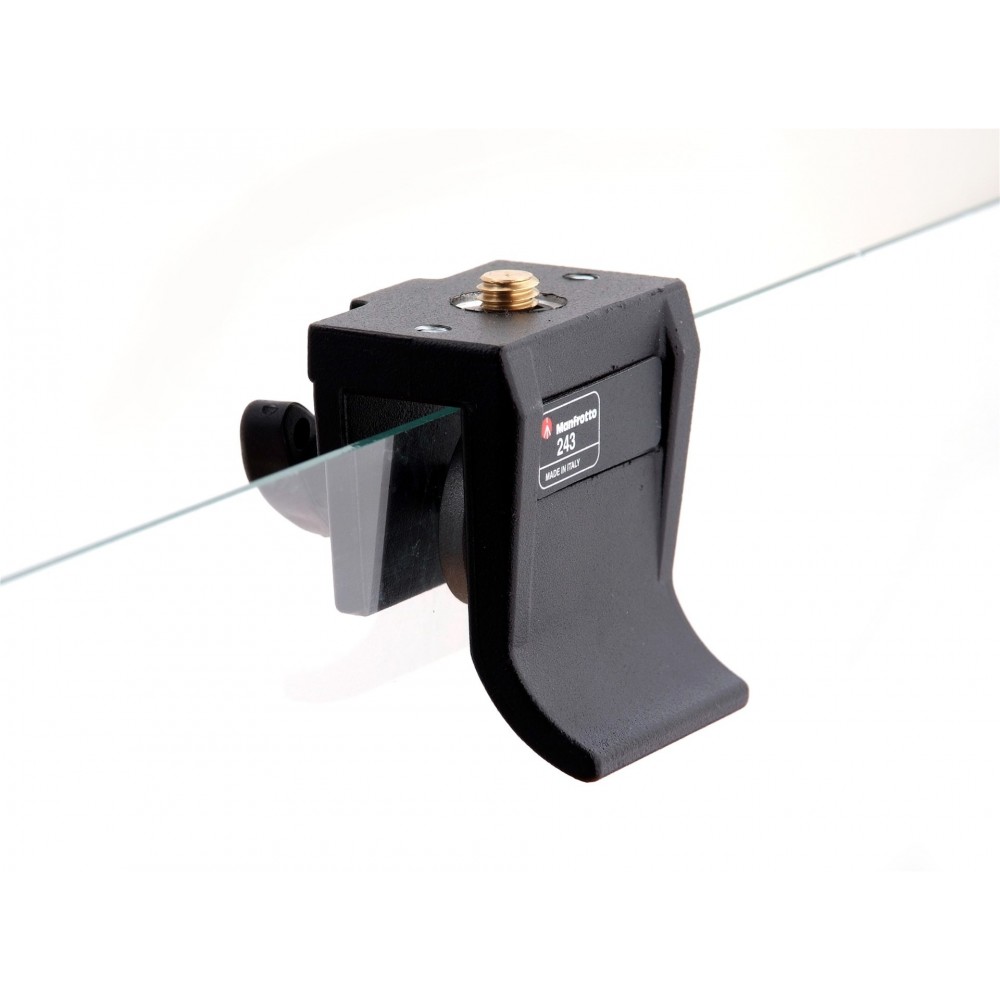 Manfrotto Car Window Pod - Mocowanie do okna lub wąskiego parapetu
2 gwinty męskie 3/8'' do montażu głowicy kulowej i