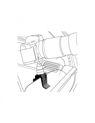 Manfrotto Car Window Pod - Mocowanie do okna lub wąskiego parapetu
2 gwinty męskie 3/8'' do montażu głowicy kulowej i