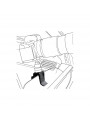 Manfrotto Car Window Pod - Mocowanie do okna lub wąskiego parapetu
2 gwinty męskie 3/8'' do montażu głowicy kulowej i