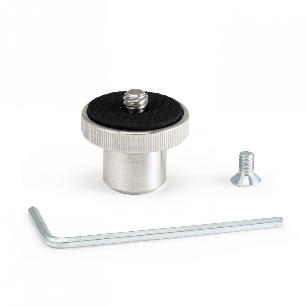 Adapter płytki antypoślizgowej 1/4'' do 244Mini i 244Micro Manfrotto - szybkie mocowanie do ramion 244 Mini i Micro
Idealny do