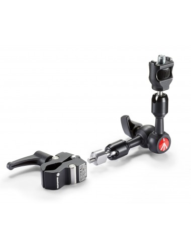 Micro Variable Friction Arm, Anti-Rotation Attachment, Clamp Manfrotto - Profesjonalny zestaw zmiennego ramienia