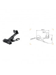 Mini zacisk sprężynowy do prętów 35 mm Manfrotto - 
Wszechstronny zacisk z różnymi opcjami mocowania
Mocno zaciska się na