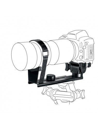 Wspornik teleobiektywu Manfrotto - 
Wspornik dla średnich teleobiektywów
Regulowana długość wspornika w celu dopasowania do