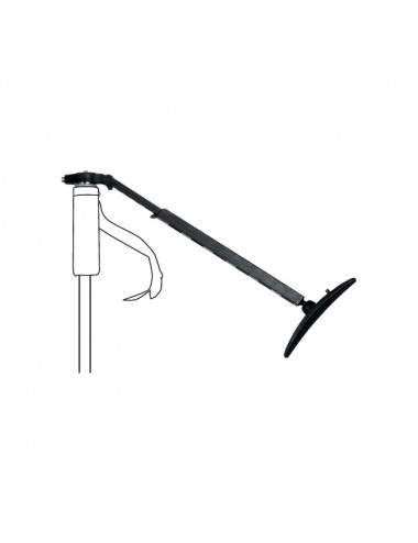 Uchwyt na ramię do monopodu Manfrotto - 
Zapewnia dodatkową stabilność monopodów
Zaprojektowany tak, aby pasował do górnej