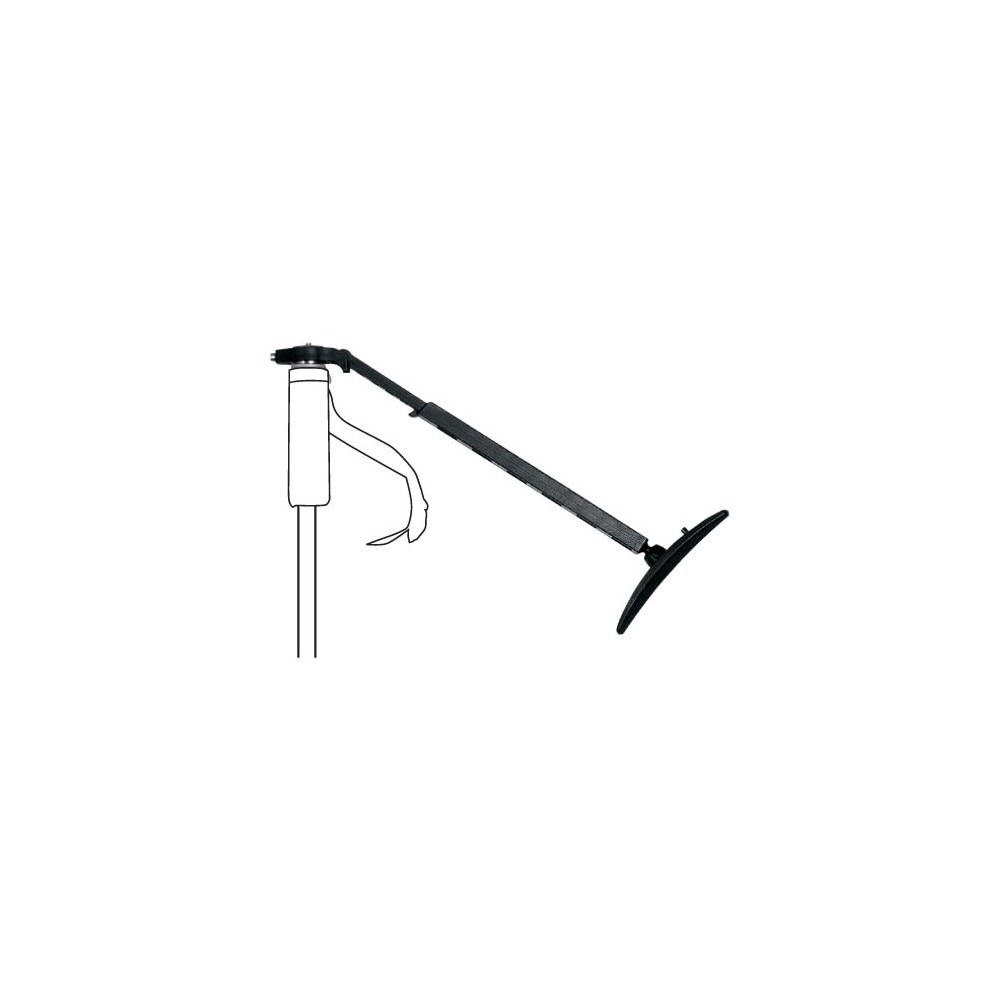 Uchwyt na ramię do monopodu Manfrotto - 
Zapewnia dodatkową stabilność monopodów
Zaprojektowany tak, aby pasował do górnej